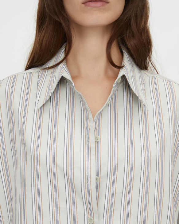 Mira Cocoon Stripe Shirt