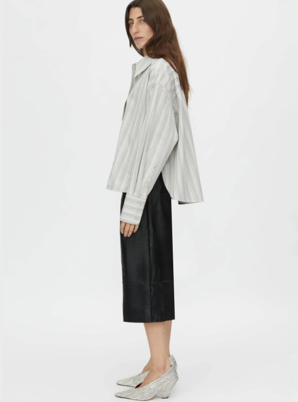 Mira Cocoon Stripe Shirt