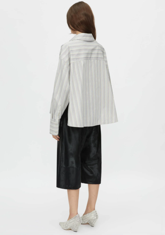 Mira Cocoon Stripe Shirt
