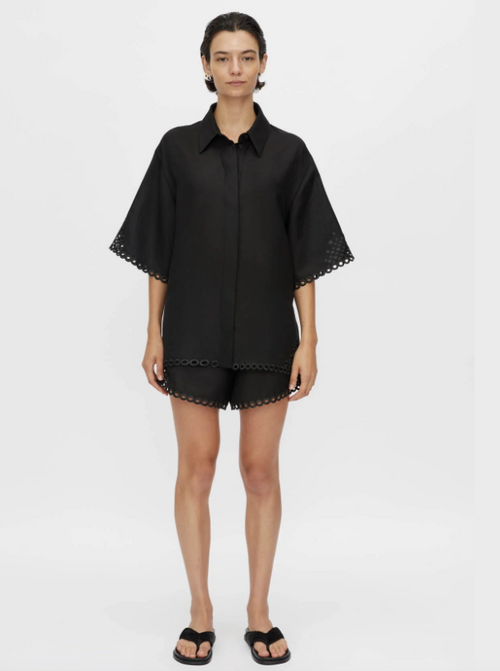 Lolani Shirt Black