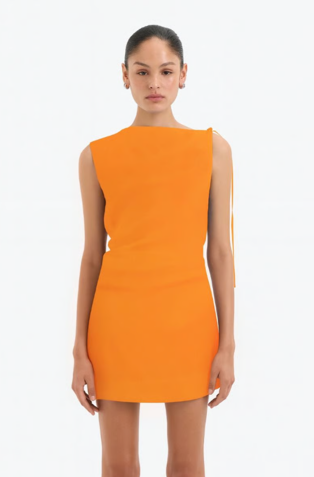 Isla Mini dress Orange