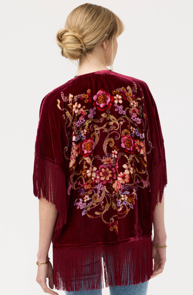 Celeste Velvet Shawl