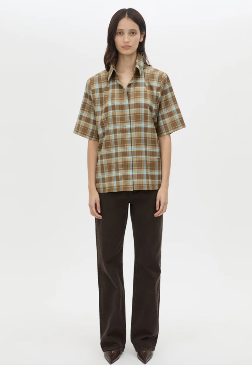 Arian Short Sleeve Check Shirt