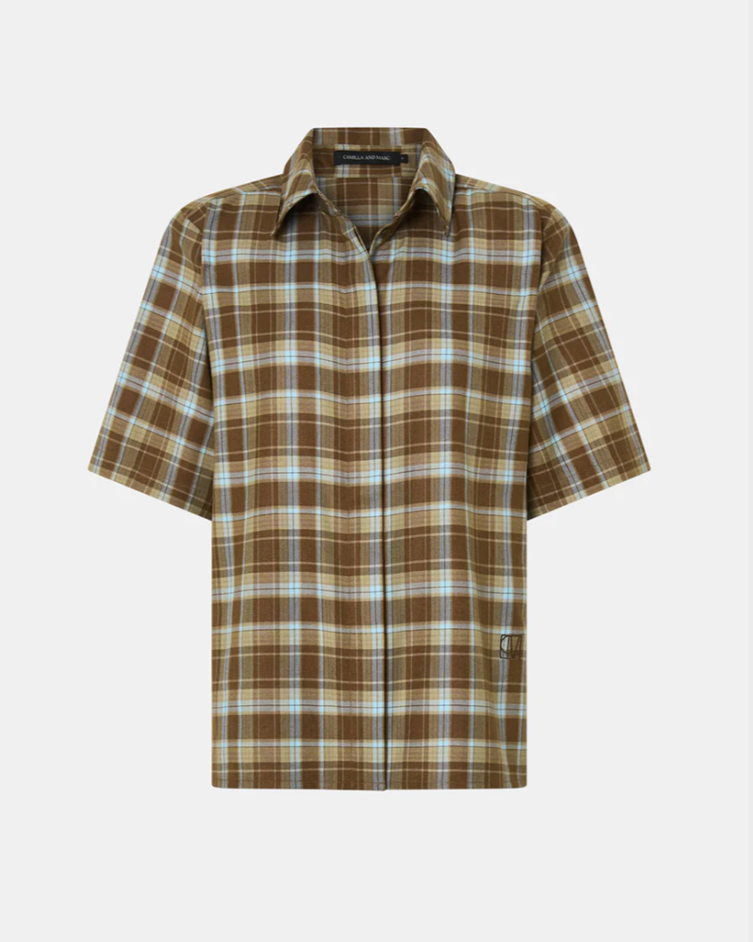 Arian Short Sleeve Check Shirt