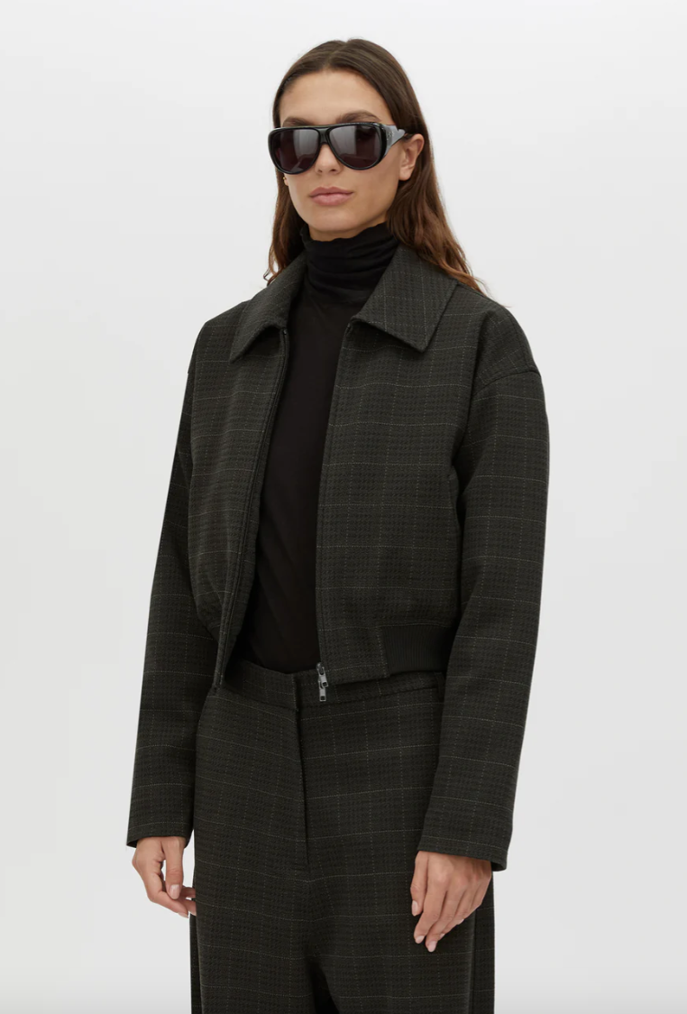 Casio Cropped Bomber