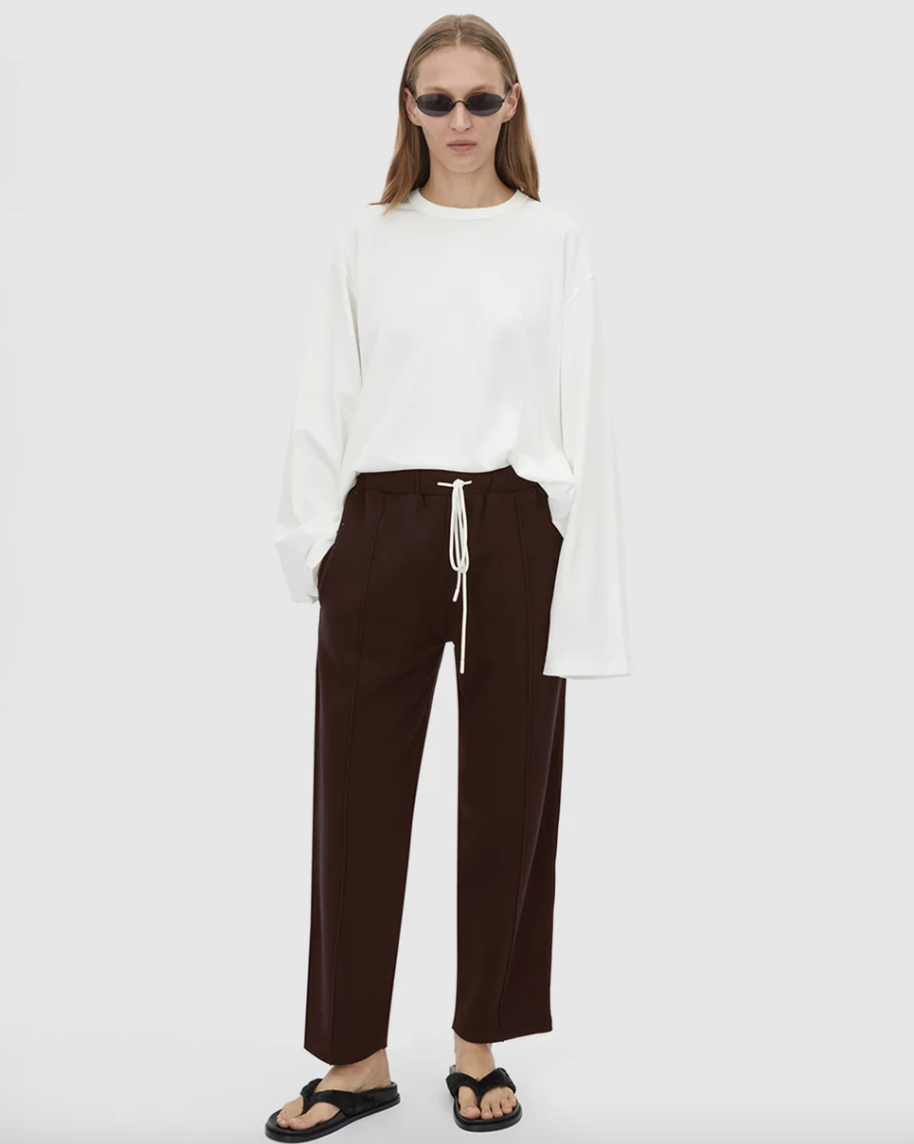 Zylus Track Pant Chocolate