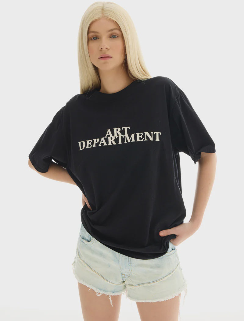 Art Department Black Tee