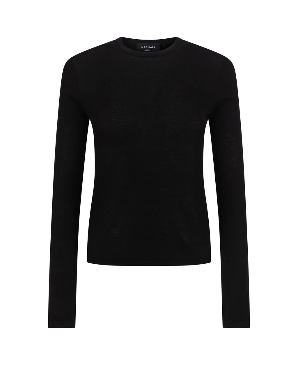 LANDING SOON Essentials Long Sleeve Top Black