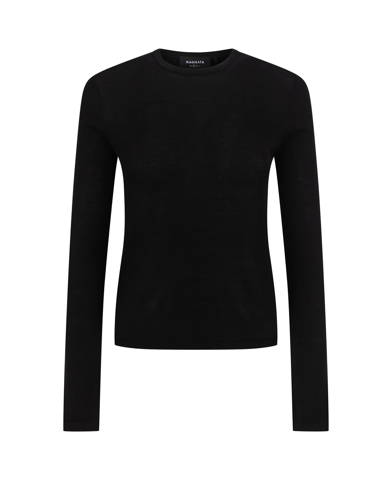 LANDING SOON Essentials Long Sleeve Top Black