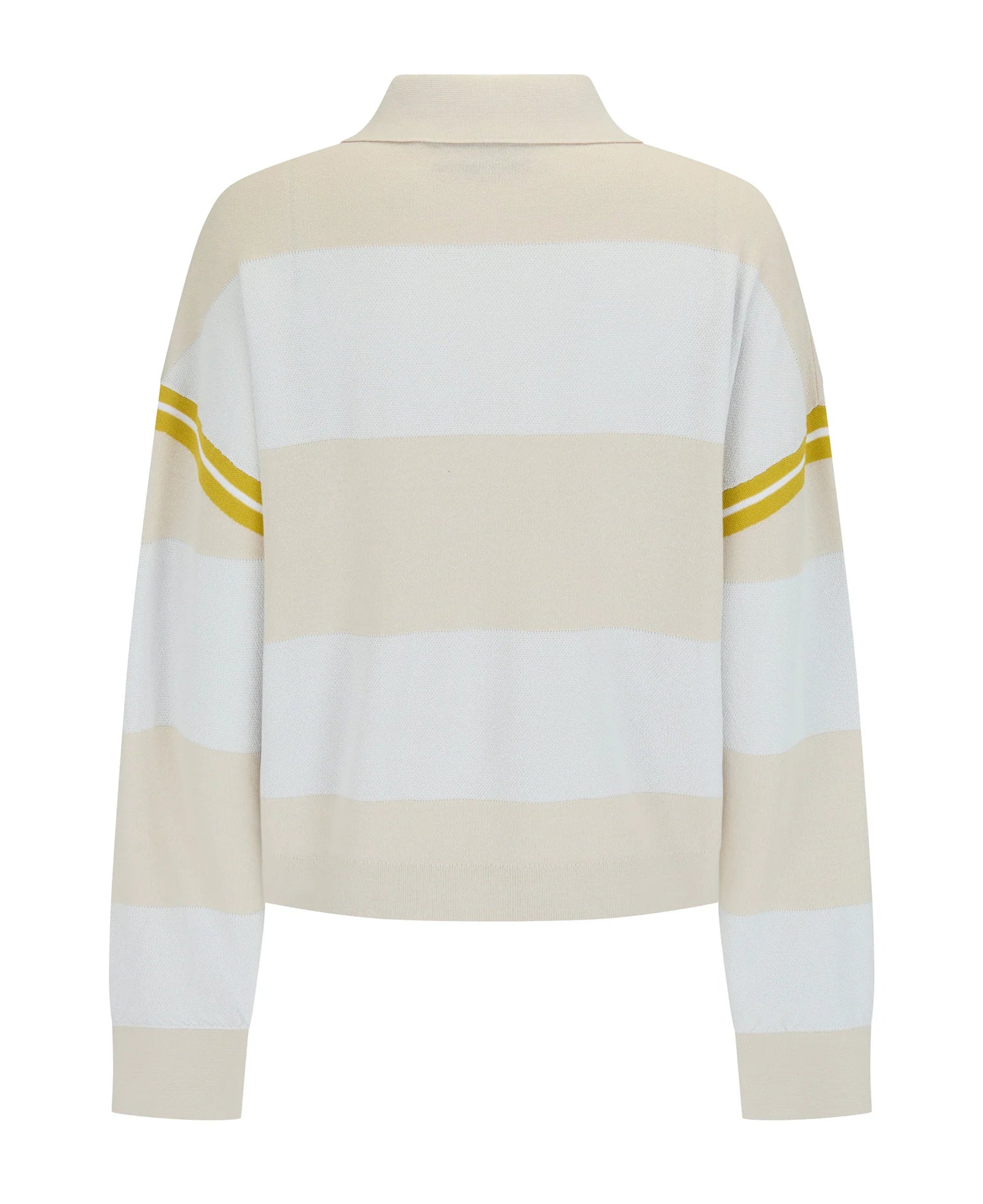 Organic Ivy Crop Polo Vanilla