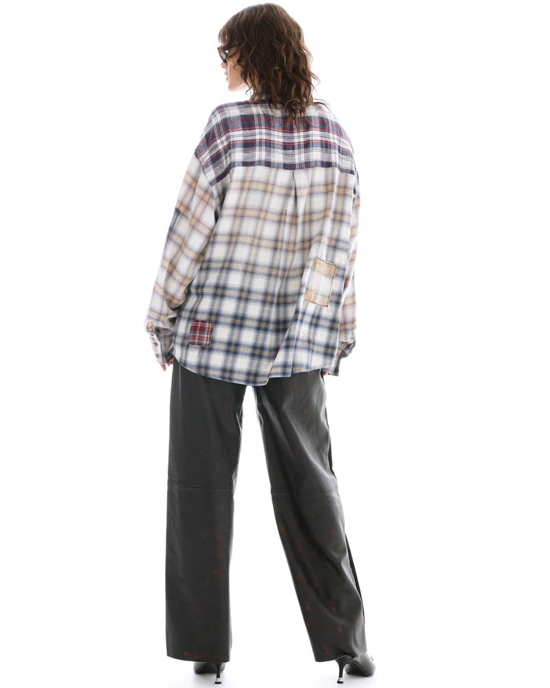 Patched Up Western Shirt