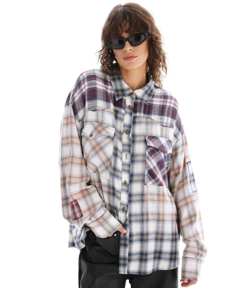 Patched Up Western Shirt