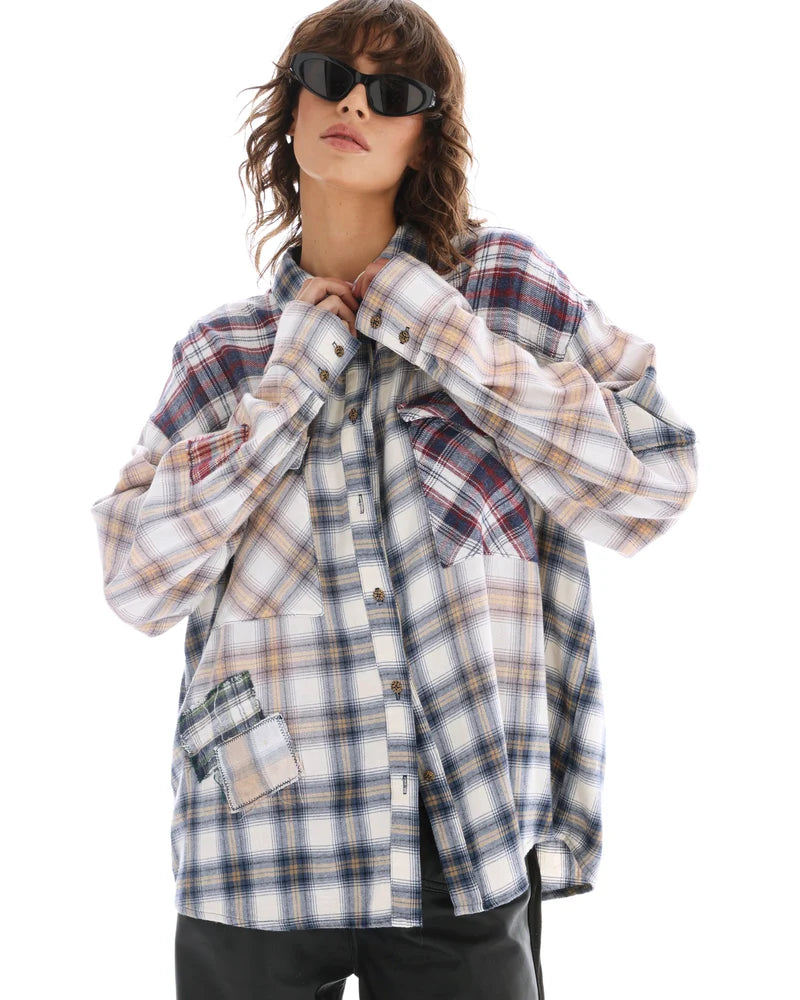 Patched Up Western Shirt