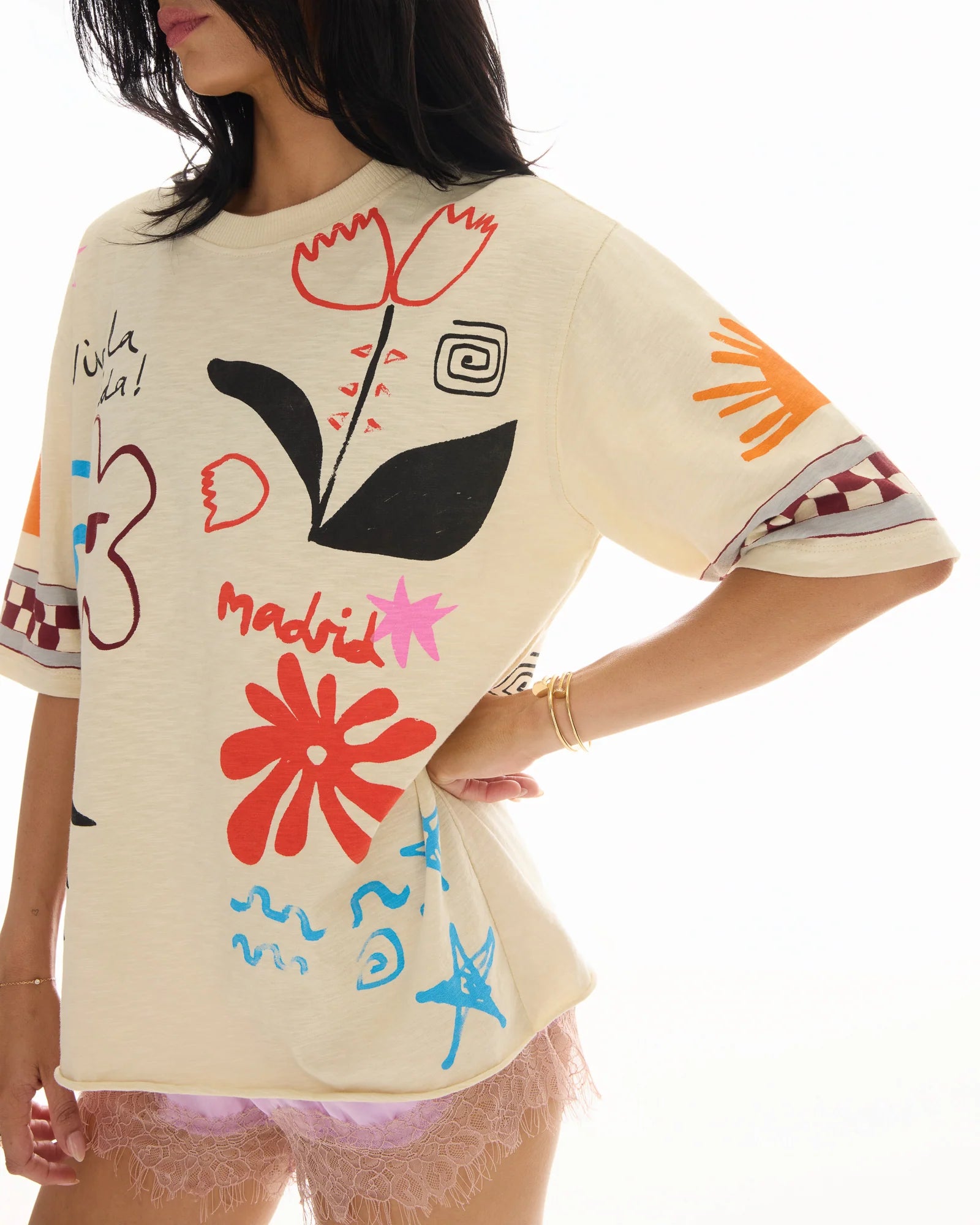 Illustrated Postcards Tee