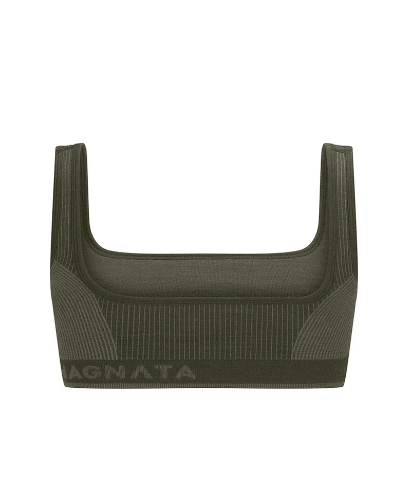 Classic Wool Bralet Grove