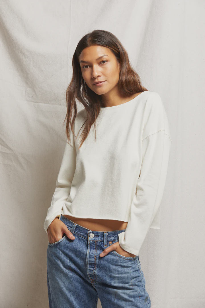 Taylor Long Sleeve Tee - Natural