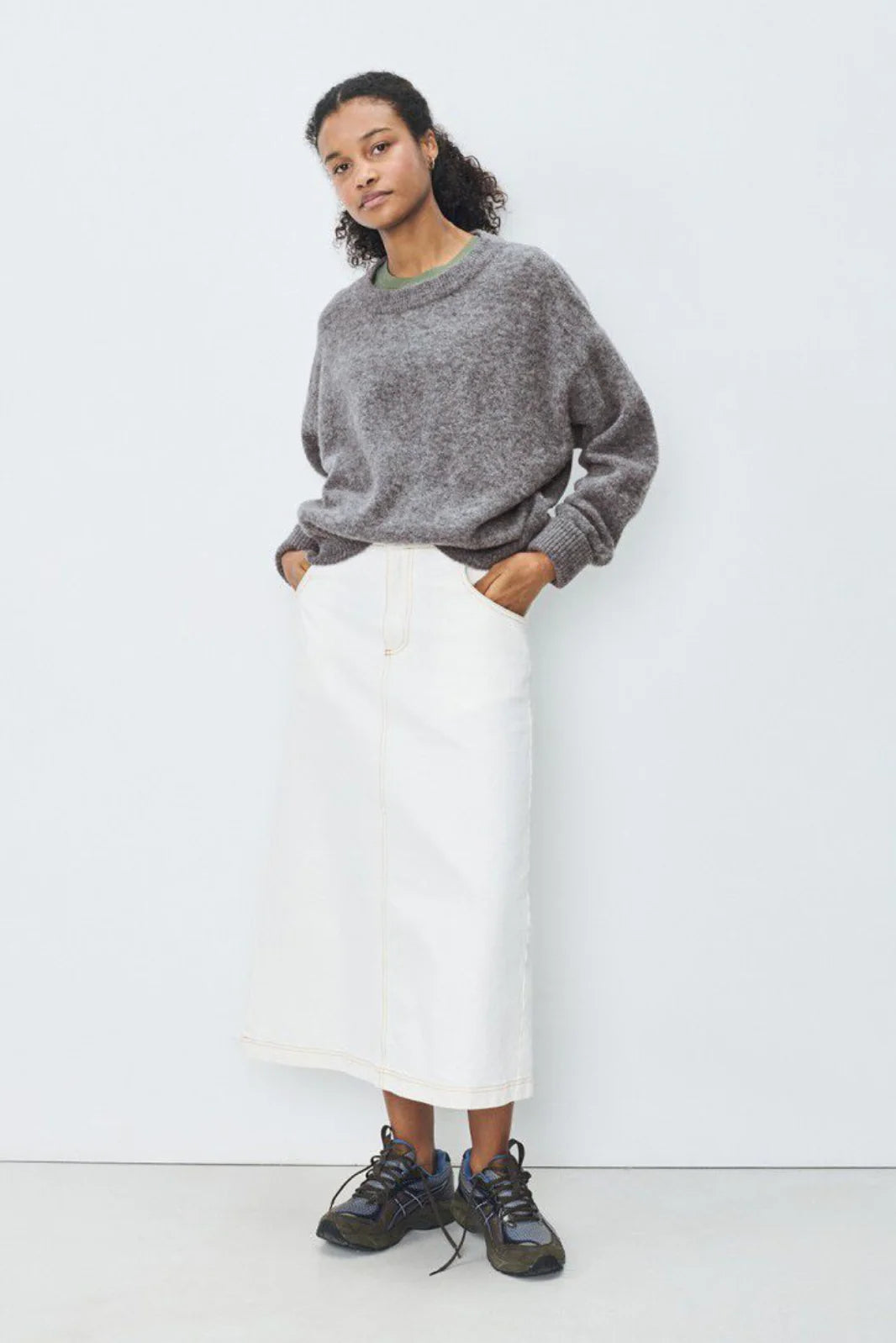 Vito Pullover Steel Melange