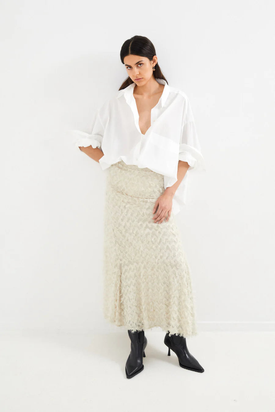 Selija Skirt Oyster