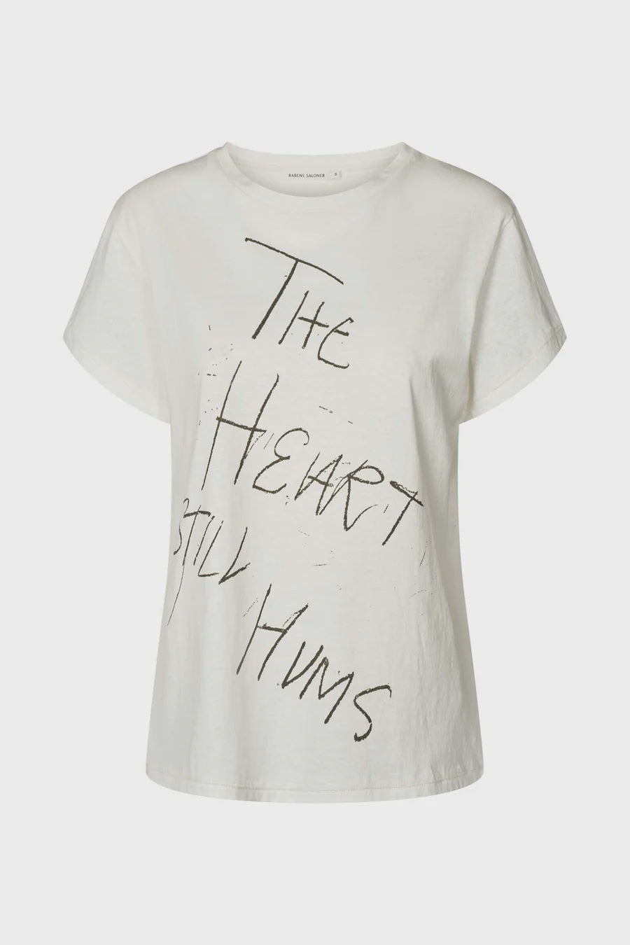 Ambla Tee Heartbeat Chalk