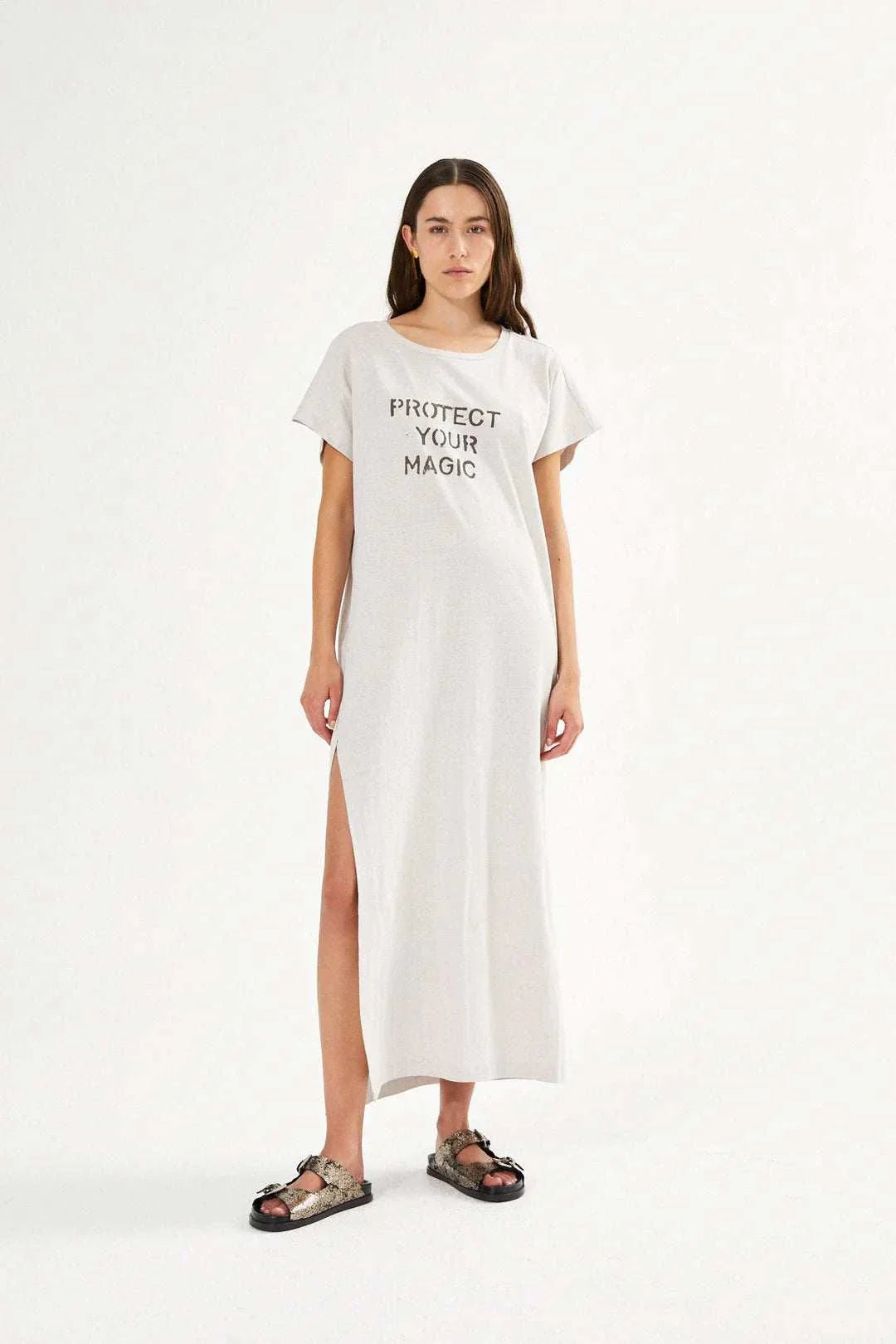 Magic Jersey Dress Faded Black