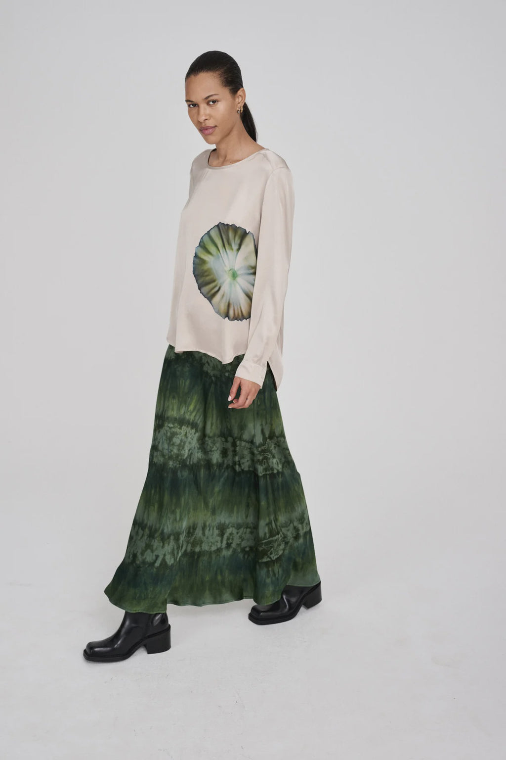 Willie Skirt Green Combo