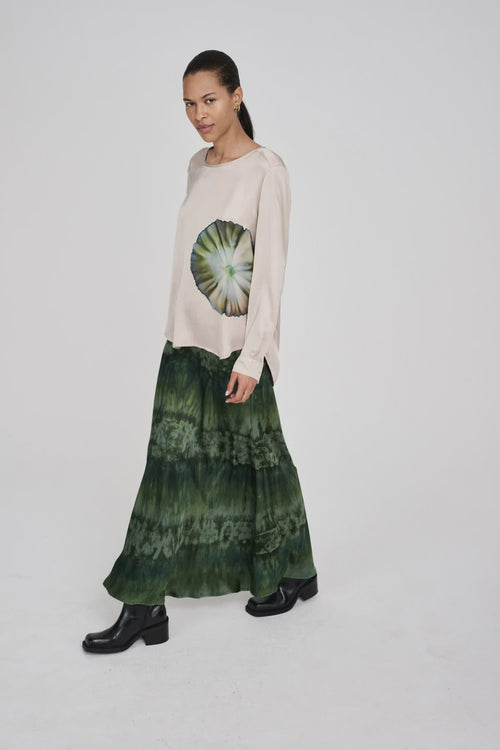 Willie Skirt Green Combo