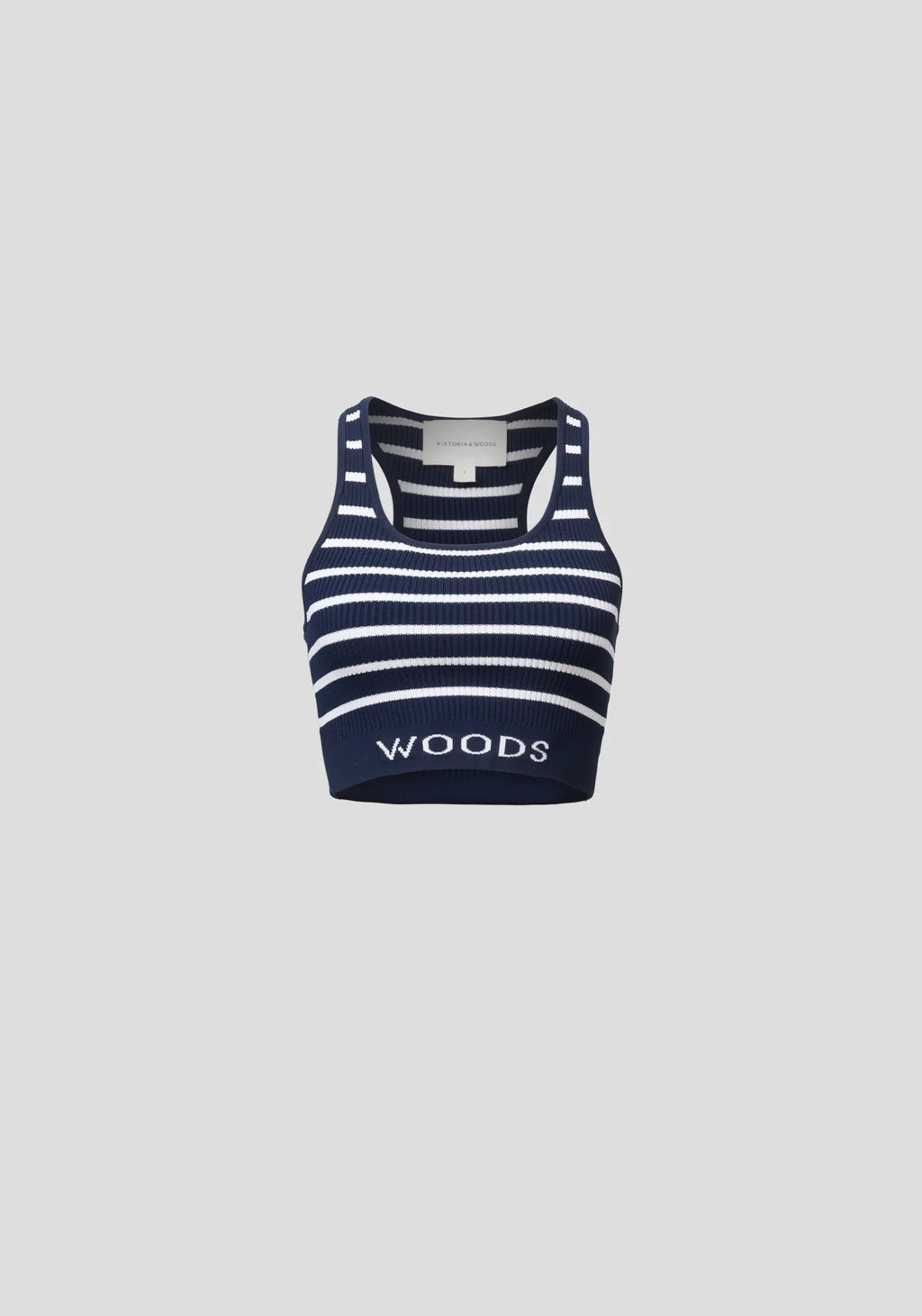 Lyra Crop Navy - 0 & 1