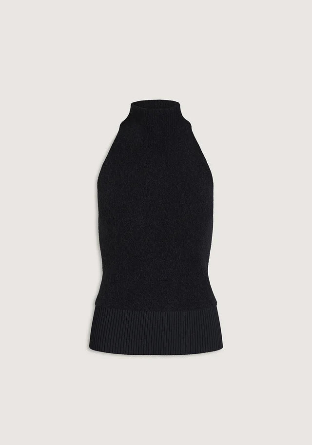 Alberta Knit Top Black