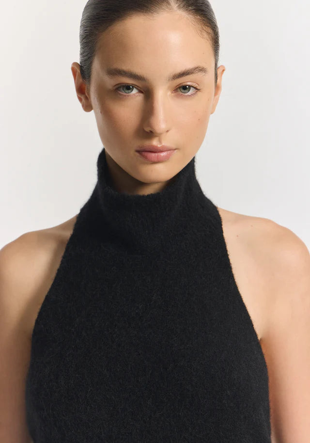 Alberta Knit Top Black