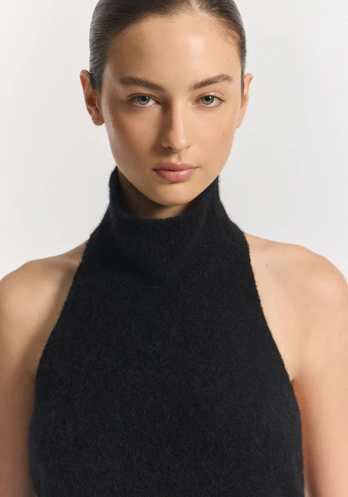 Alberta Knit Top Black