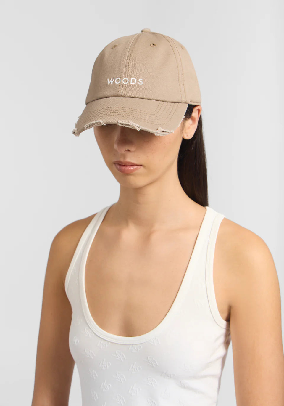 Woods Distressed Cap