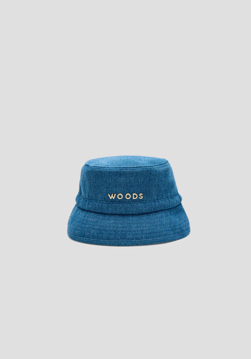 Woods Metal Bucket Hat Denim