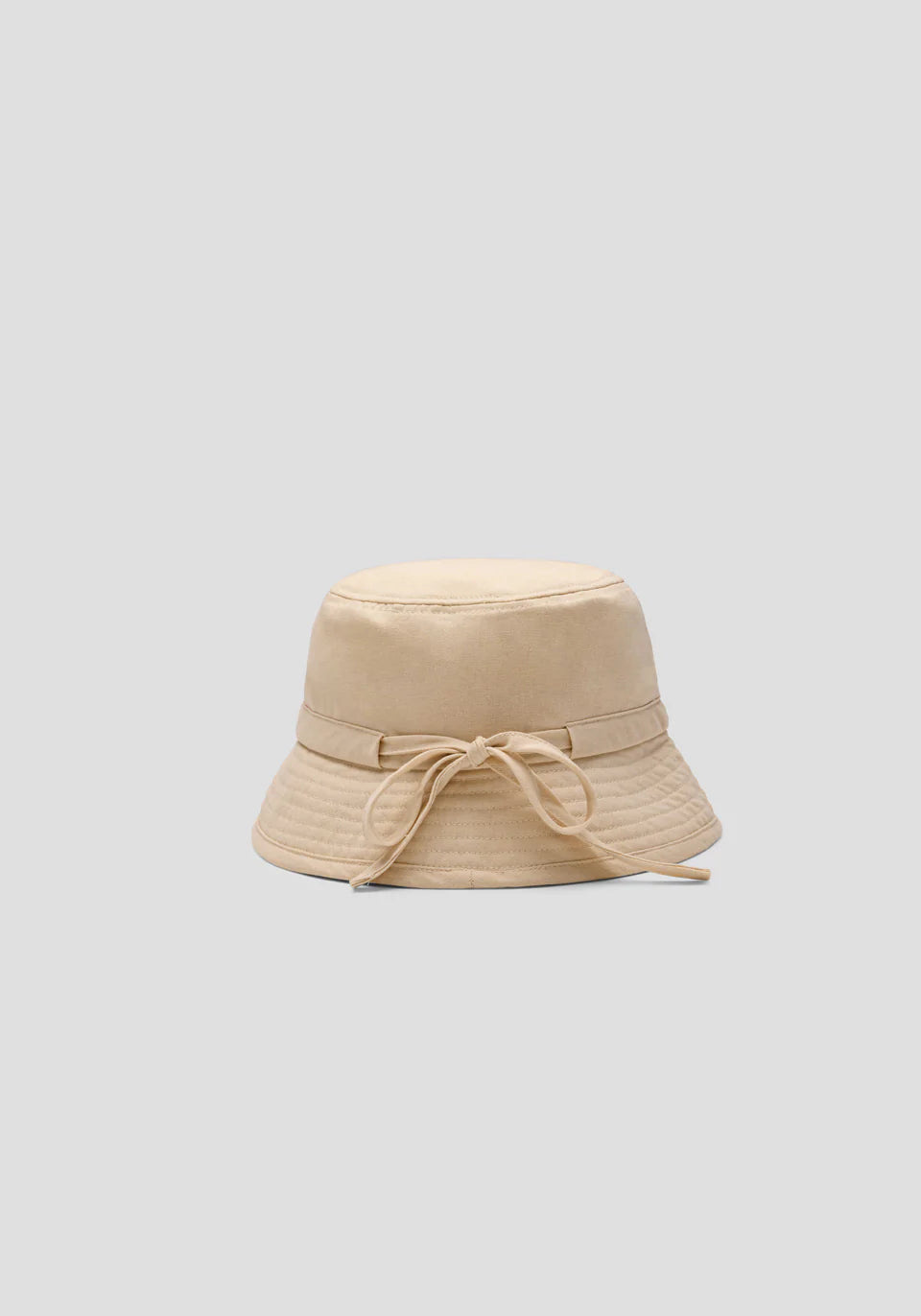 Woods Metal Bucket Hat Ecru