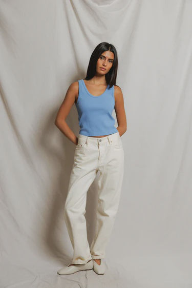 Blondie Tank Pacific Blue