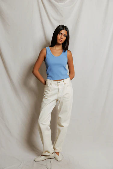 Blondie Tank Pacific Blue