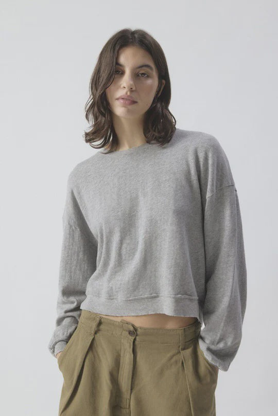 Sonoma Relaxed Long Sleeve Grey
