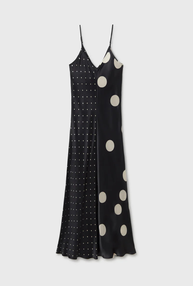 Two-Tone Dress Polka Mix