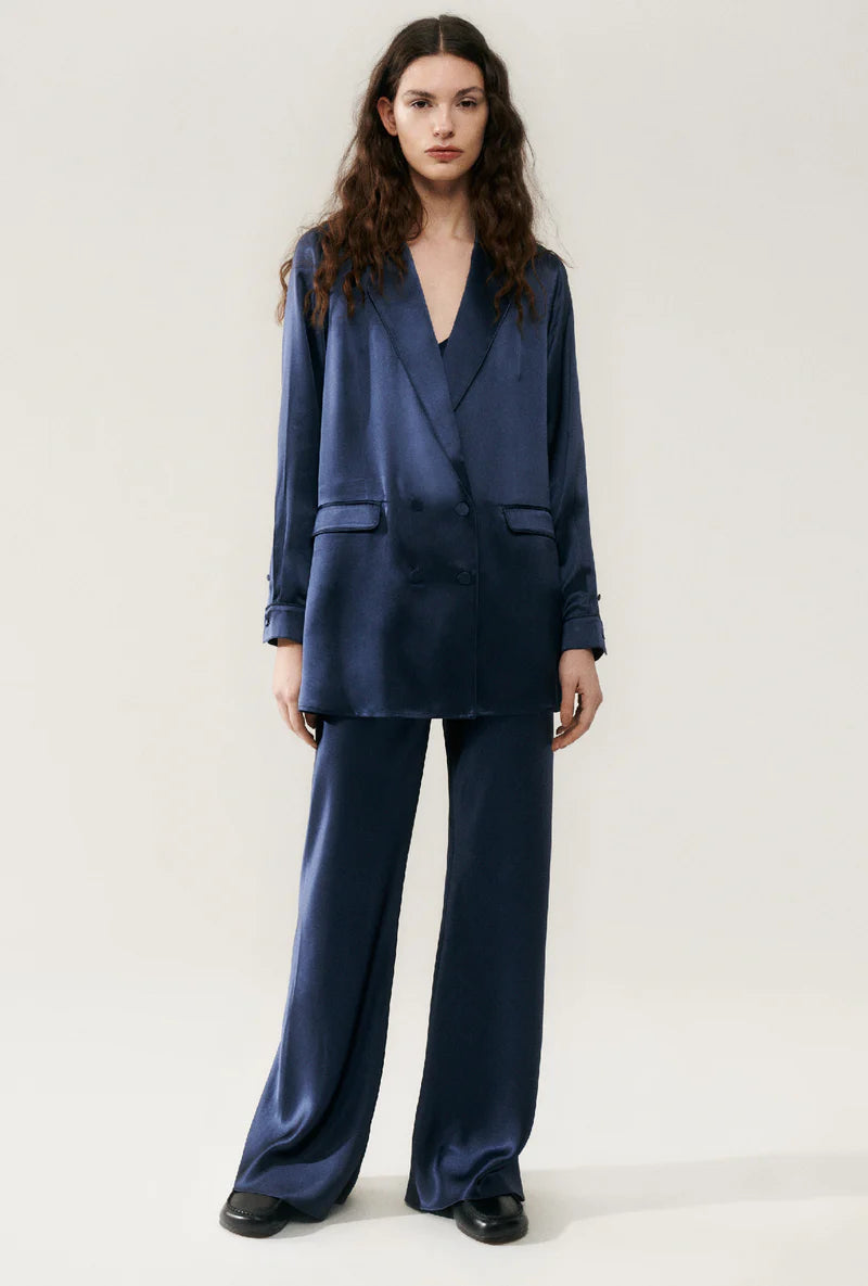 Bias Cut Pants Midnightt
