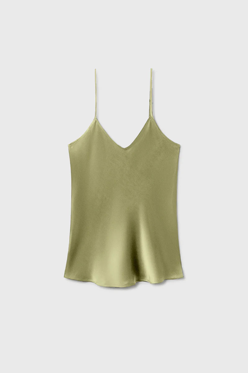 Bias Cut Cami Sage