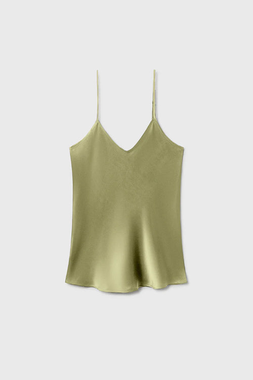 Bias Cut Cami Sage
