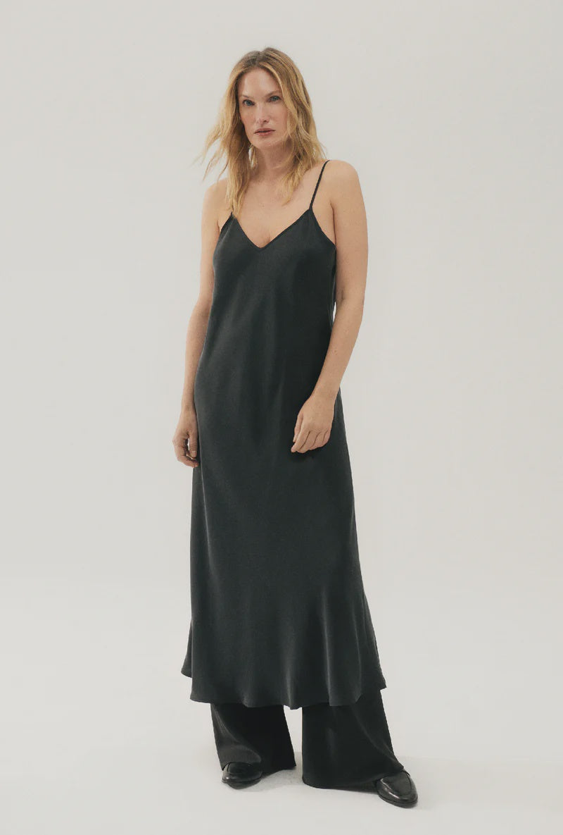 90s Slip Dress - Black