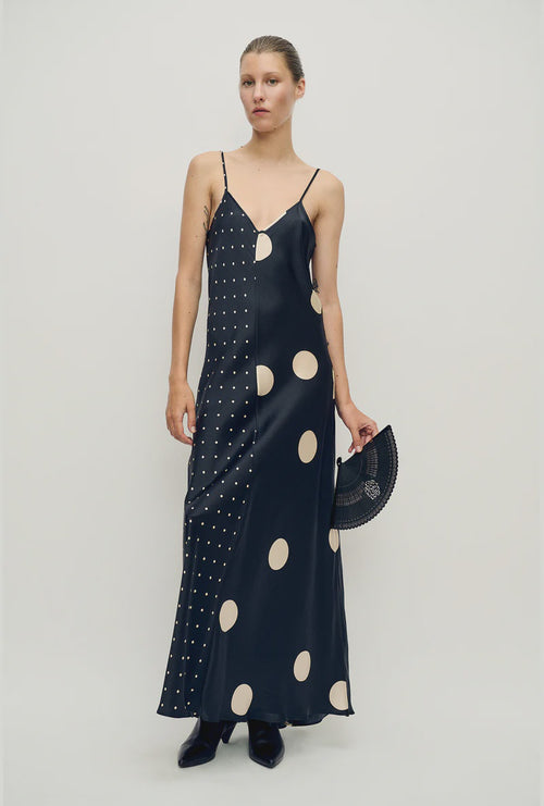 Two-Tone Dress Polka Mix