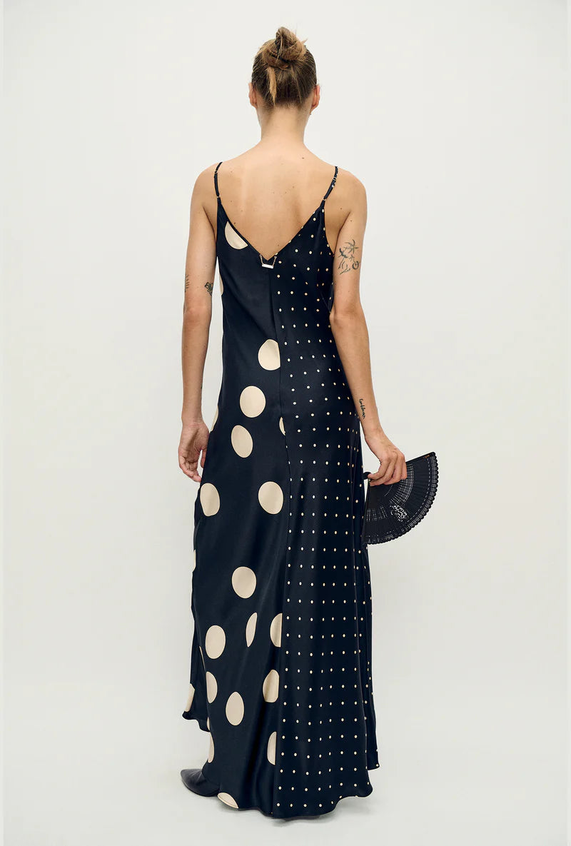 Two-Tone Dress Polka Mix