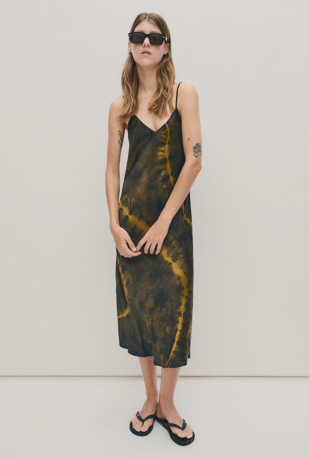 90's Slip Dress Tie-Dye