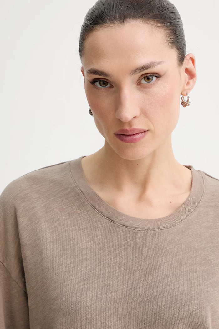 Sonoma Relaxed Long Sleeve Mushroom