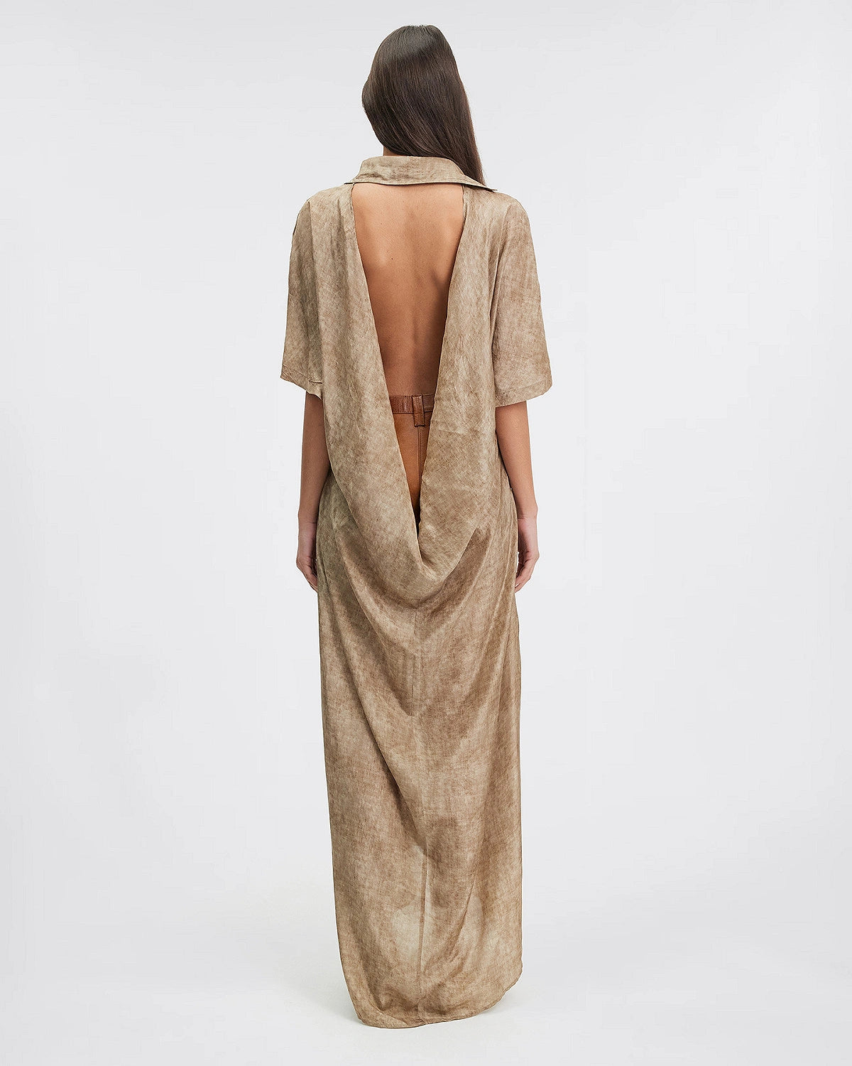 Davia Dress - Taupe