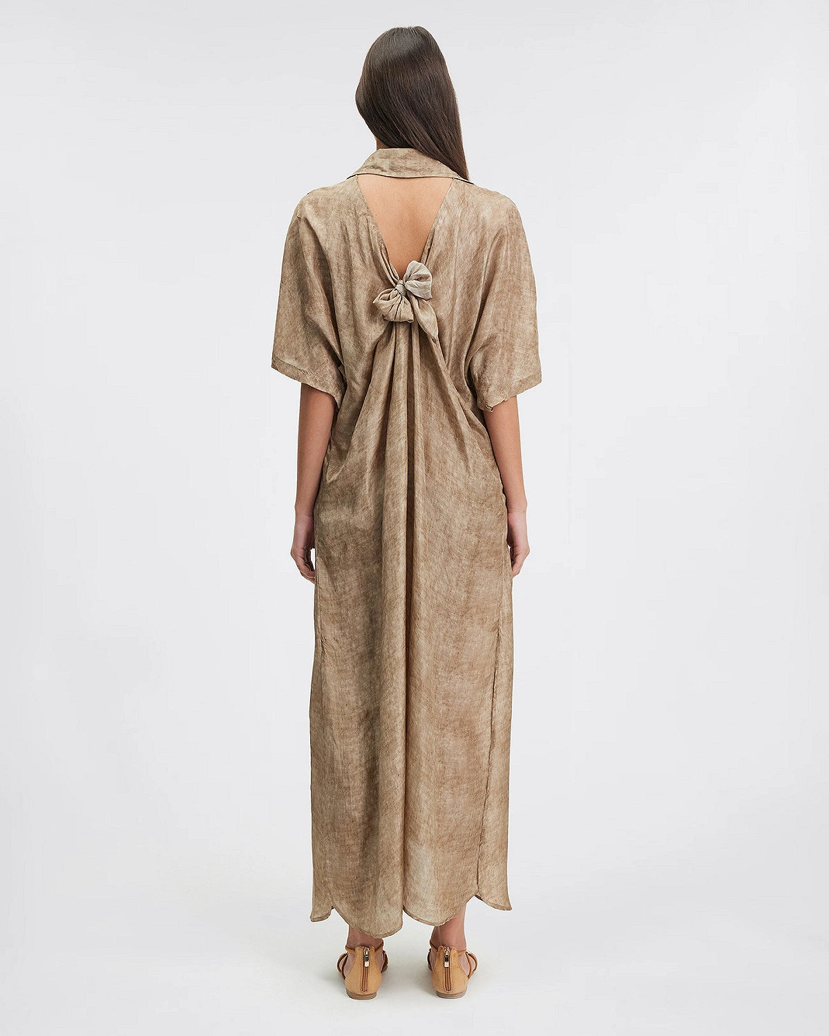 Davia Dress - Taupe