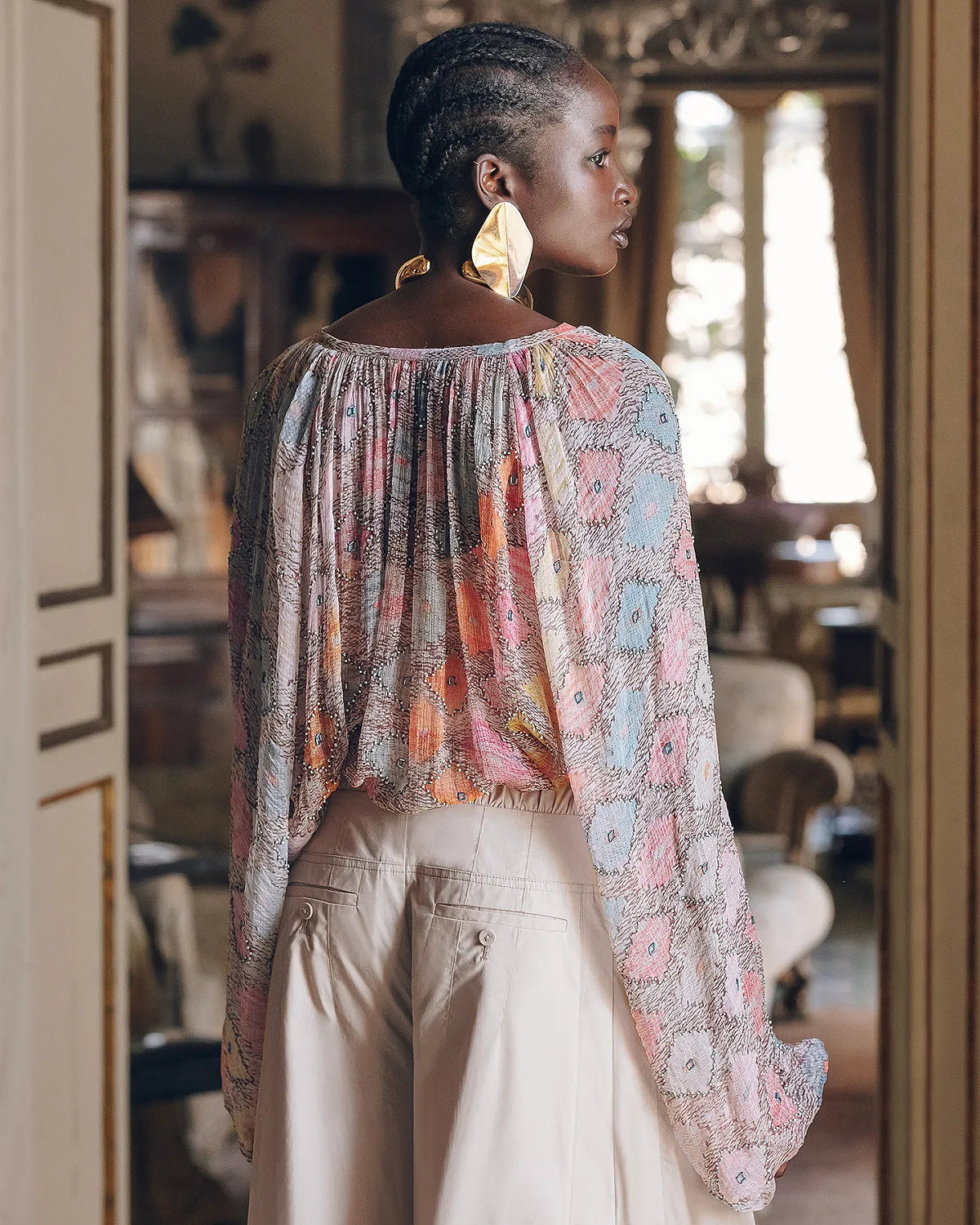 Onde Oceanic Sunset Blouse