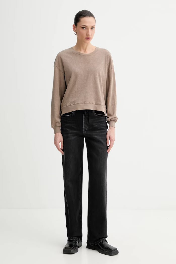 Sonoma Relaxed Long Sleeve Mushroom
