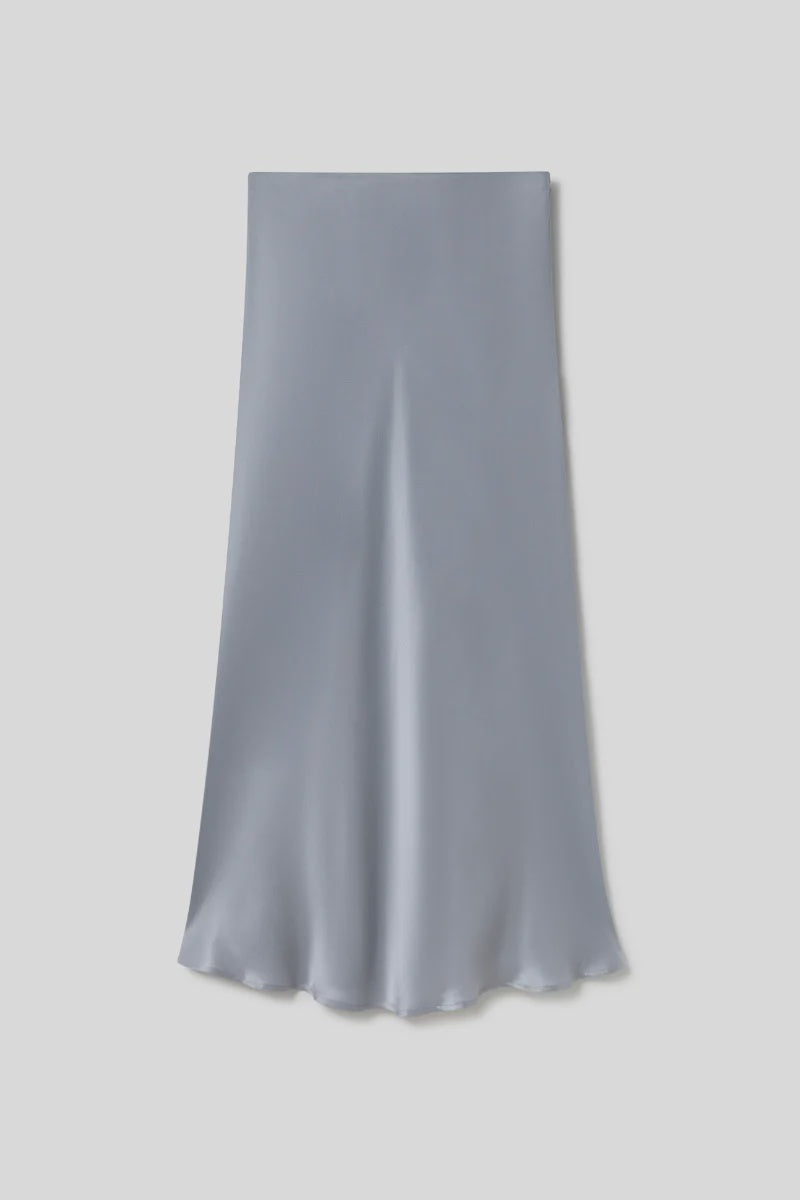 Long Bias Cut Skirt Storm